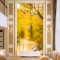 3d double-sided landscape glass painting k503