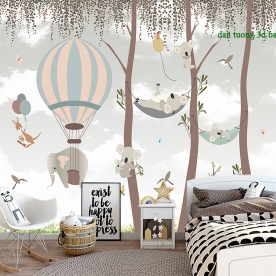 Giấy dán tường trẻ em kid372