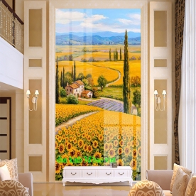 Tranh dán kính 3d 2 mặt phong cảnh n2003-159