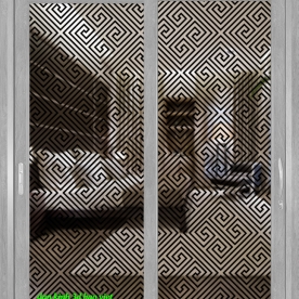 Decal dán kính nghệ thuật 3d trong suốt glass139