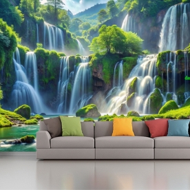 Landscape living room wallpaper n2004-316