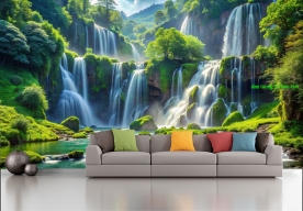 Landscape living room wallpaper n2004-316