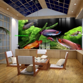 Tranh dán kính 3d 2 mặt n2004-305