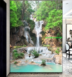 Wall painting of waterfall landscape n2004-339