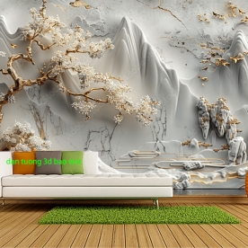 Giấy dán tường phòng khách n2005-279