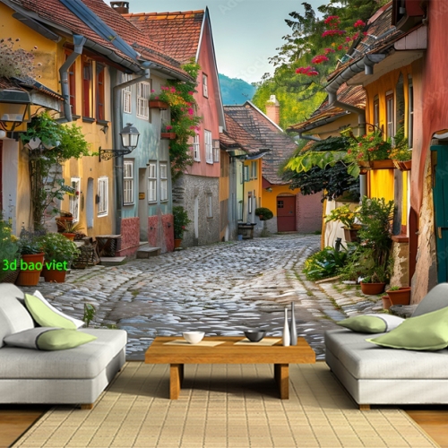 Tranh dán tường cảnh thành phố n2005-280