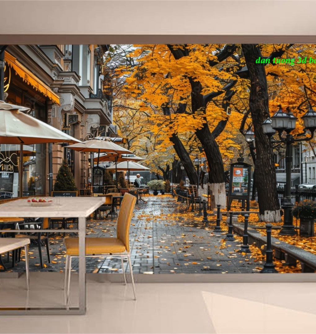 Tranh dán tường cảnh thành phố n2005-292