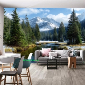 Tranh dán tường phong cảnh thiên nhiên n2026-235