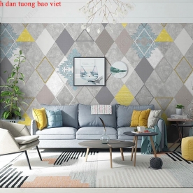 Wallpaper living room me117