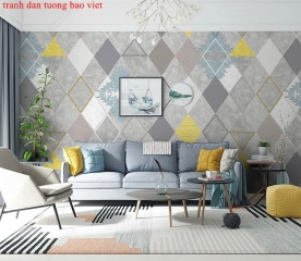 Wallpaper living room me117