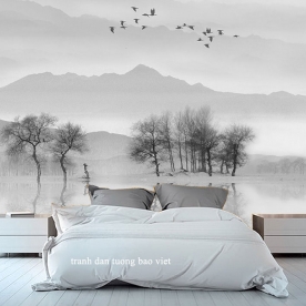 Bedroom wallpaper tr325