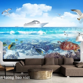 Wallpaper of sea scenery me120