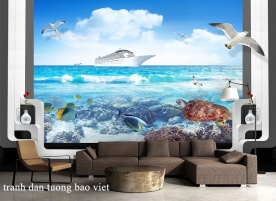 Wallpaper of sea scenery me120