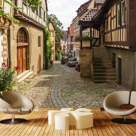 Wallpaper of city scene fm471