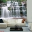 Wall paintings of waterfall w196