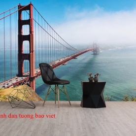 City scene mural me242