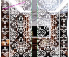 3d art glass decal sticker glass073