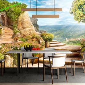 3d living room wallpaper fi163