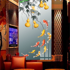 2 sided 3d wall murals k520
