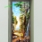 3d double-sided landscape glass painting k517