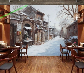 3d wall murals for cafe me417