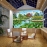 Country landscape 3d wall murals ft152