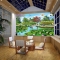 Country landscape 3d wall murals ft152