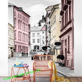 City landscape mural fm576