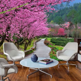 3d natural landscape murals tr381