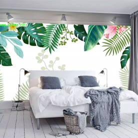 Giấy dán tường phòng ngủ tropical tr388