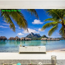 Tranh dán tường phong cảnh biển n2003-183