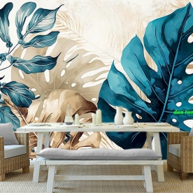 Giấy dán tường lá cây n2004-368