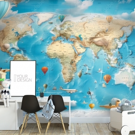 Giấy dán tường trẻ em nkid376