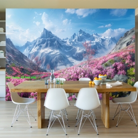 Tranh dán tường sông núi n2004-374