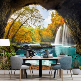 Tranh dán tường thác nước n2004-381