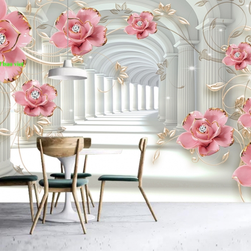 Giấy dán tường 3d 268