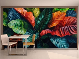 Giấy dán tường lá cây n2005-298