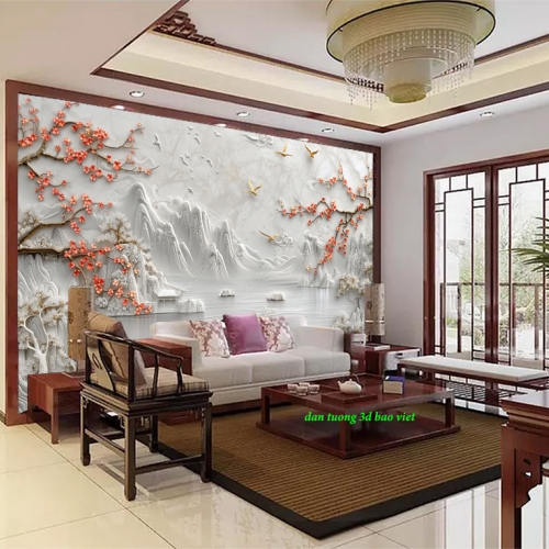 Tranh dán tường 3d-269