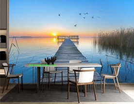 Tranh dán tường sông núi n2005-300