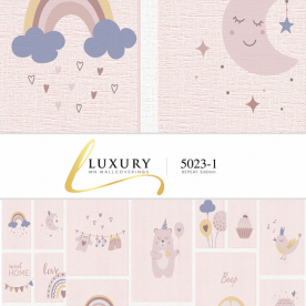 Giấy dán tường hàn quốc luxury 5001-15023-1
