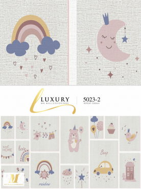 Giấy dán tường hàn quốc luxury 5001-15023-2
