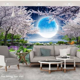 Wallpaper living room ft114