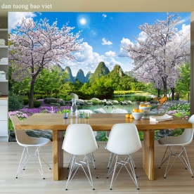 Wallpaper living room ft116