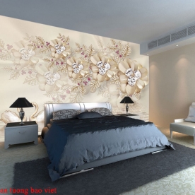 Bedroom wallpaper fl197