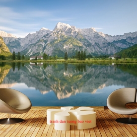 Mountain river wallpaper m099