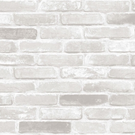 White brick imitation wallpaper 61012-1