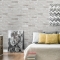 White brick imitation wallpaper 61012-1