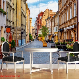 Wall murals for cafe me258