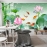 3d wallpaper living room ft154