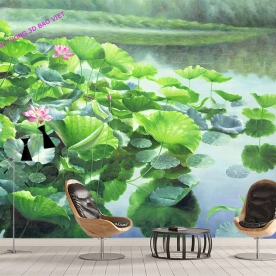 Wallpaper living room h372